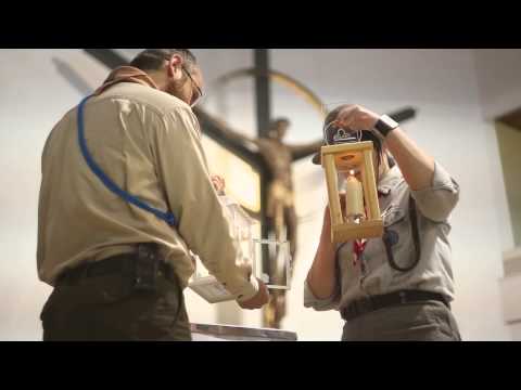 Betlejemski Zlot 2014. Przekazanie Światła na Słowacji - ZHP360 #peacelight