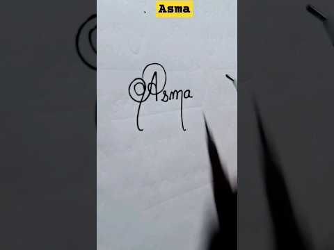 Asma #bhojpuri #song #dj #music #newsong #calligraphypen #lovesong #signpen #songlove #handwriting