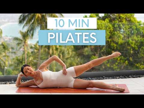 10 MIN EXPRESS PILATES WORKOUT || At-Home Mat Pilates (Moderate)