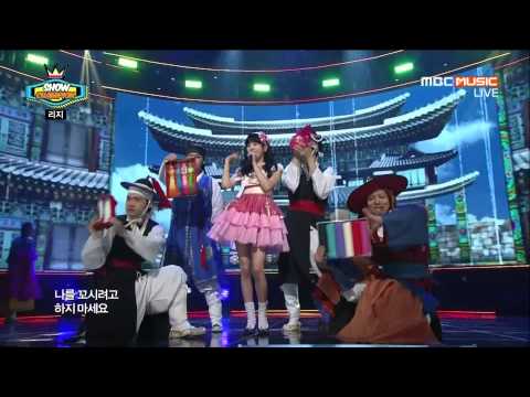 [150311] Lizzy - Not An Easy Girl @ MBC Music Show Champion