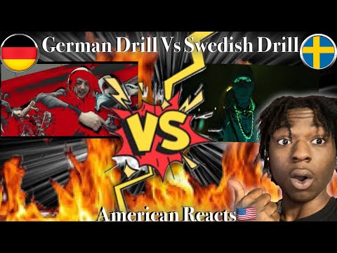AMERICAN REACTS TO GERMAN DRILL VS SWEDISH DRILL! Ft. Sticky, Kollegah, Yasinthedon, Luivi x Dietric