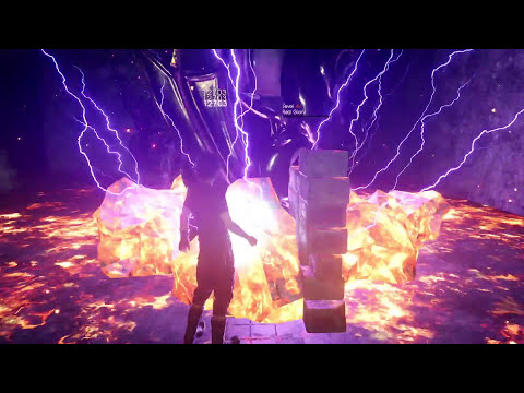 FINAL FANTASY XV Ramuh Saving Noct From Red Giant