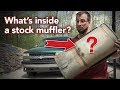 What's inside a stock muffler? - Cutting open Silverado muffler - How a muffler works