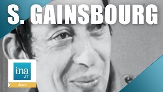 Serge Gainsbourg &quot;La chanson comme un divertissement&quot; | Archive INA