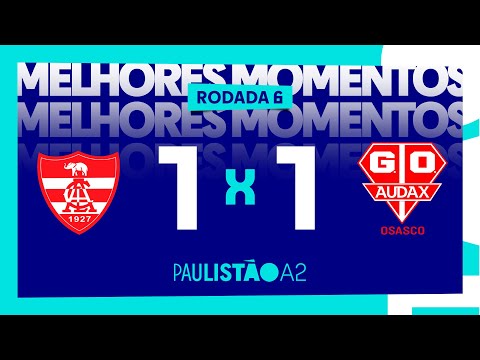 Linense 1 x 1 Audax - 6ª rodada do Paulistão A2