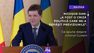 Nicușor Dan: „A fost o criză politică care ne-a depășit previziunile”