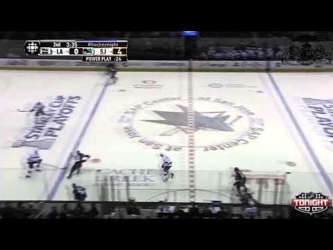Los Angeles Kings @ San Jose Sharks Game #1 WCR1 StanleyCup Playoffs 2014