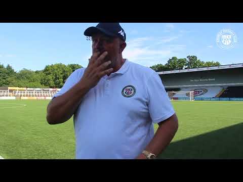 Andy Woodman after Dartford friendly
