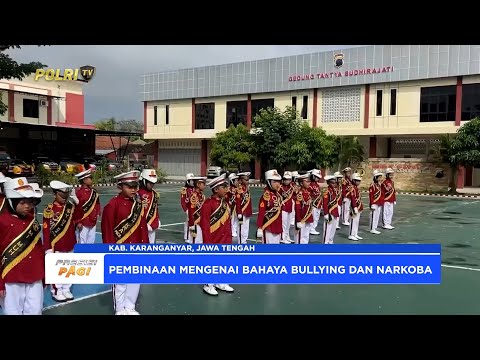 KUNJUNGAN EDUKASI SISWA SISWI MADRASAH IBTIDAIYAH MUHAMMADIYAH KE POLRES KARANGANYAR