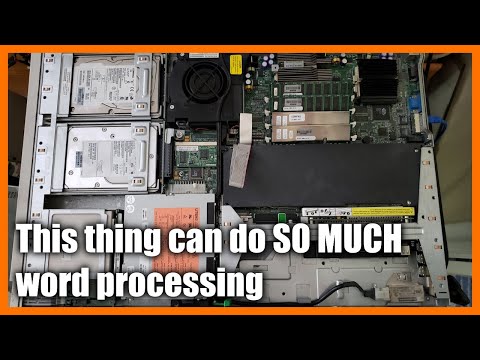 Using a dual Pentium 3 server in ways Compaq never intended.