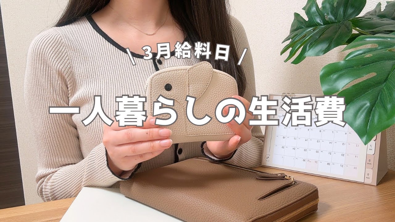 【手取り20万円台】3月収支の公開💸 / 元浪費家から貯め体質へ変われた家計管理方法📔