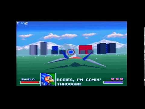 Star Fox SNES Course 1 Part 1: Corneria--EMERGENCY. EMERGENCY.