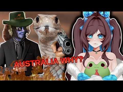 Australia Wildlife is TERRYFYING || Pinebaby reacts to MoreParz ||