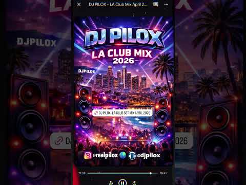 New set mix out now 🔊 Tap in 🎧 link in bio. #djpilox #fyp #viral #reels #losangeles #downtownla