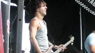 AUGUST BURNS RED - Intro + Composure LIVE @ Darien Lake Warped Tour 2011