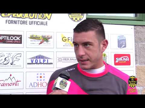 Nicolas Bovi dopo partita con il Salsomaggiore 18-11-2018