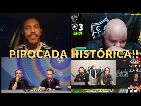 REAÇÕES ATLÉTICANAS APÓS PERDER O TÍTULO DA LIBERTA KK ( BOTA FOGO 3 X 1 ATLÉTICO MINEIRO )