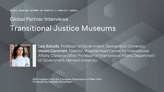 GSNIC Global Partner Interviews: Laia Balcells and Melani Cammett