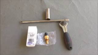 02 Chevy Cavalier ECT Sensor Replacement (Engine Coolant Temp Sensor)