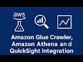 AWS Amazon Glue Crawler Amazon Athena With QuickSight For Continuous WAF Log Monitoring