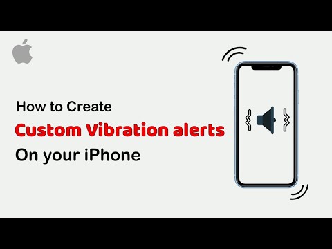 How to Create custom vibration alerts on your iPhone 2020 - Make Custom Vibration Patterns on iPhone
