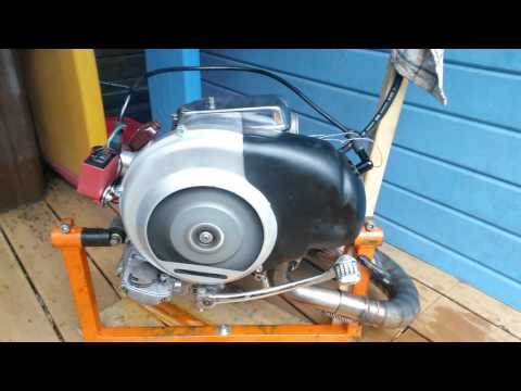 Vespa GL 150 Motor mit DR 177 und Scorpion - Teil 1