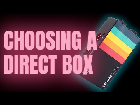 How To Choose Direct Boxes For Beginners - Passive vs Active Guitar DIs