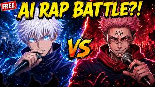 I Let AI Generate a Gojo vs Sukuna.. Rap Battle