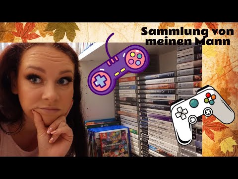 Spielesammlung meines Mannes | Ich führe euch dadurch! | Nikasbeautykiste