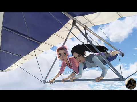 Jurassic world Camp Cretaceous With paragliding