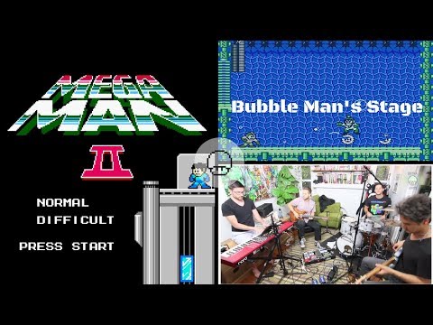 Mega Man 2 - Bubble Man's Stage | Live Cover by EXTRA LIVES
