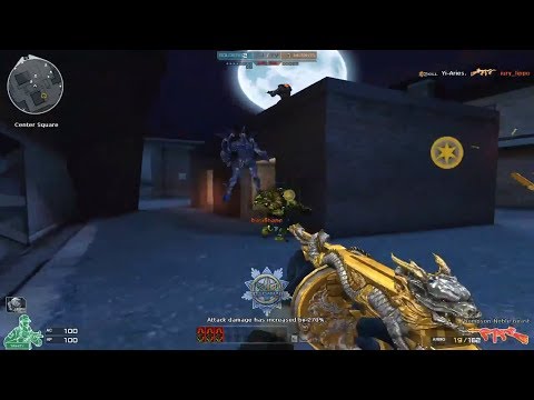 Crossfire NA: Thompson Noble Beast (Noble Gold) HMX Zombie V4 Gameplay - Pho