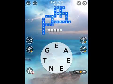 Wordscapes Level 2436 Answers