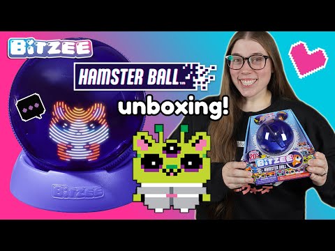 Bitzee Hamsterball Auspacken & Erste Eindrücke 🐹 | Tutorial & Menü-Walkthrough