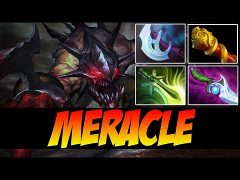 Meracle Plays Lifestealer WITH BUTTERFLY AND OTHERS - 7600 MMR - Dota 2