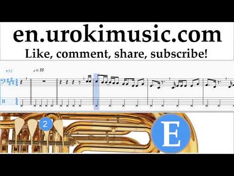 Tuba lessons Luis Fonsi, Stefflon Don - Calypso Sheet Music Tutorial um-ih352