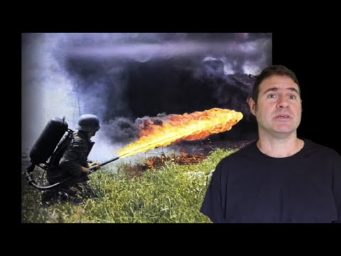 Flame Thrower 41 - Flammenwerfer 41 - Army Group South - Feldmarschall von Kleist - Waffen SS