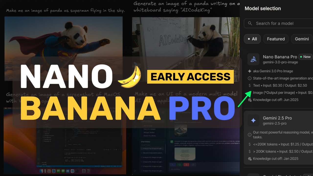 Nano Banana PRO (Gemini-3.0-Pro-Image): I GOT EARLY ACCESS to GEMINI-3 PRO IMAGE & IT'S MIND BLOWING