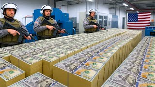 Download the video "HOW MILLIONS of BANKNOTES are MADE: Inside the U.S. Dollar Factory 💵"