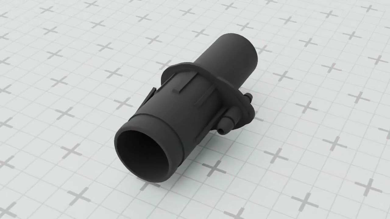 The nozzle of the washing vacuum cleaner Bosch BWD41720 3D Print Model