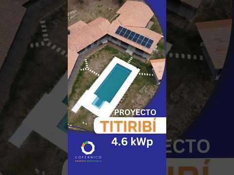 Proyecto realizado en Titiribí #antioquia ⚡ #ahorrodeenergía #energíasolar #panelessolares #paneles