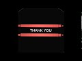 Thank you (3D-Effect video)