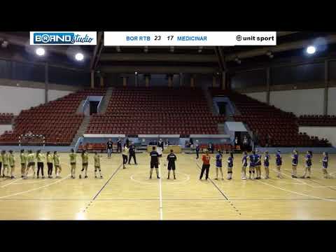 SRLZ 8. kolo / ŽJRK Bor RTB - ŽRK Medicinar