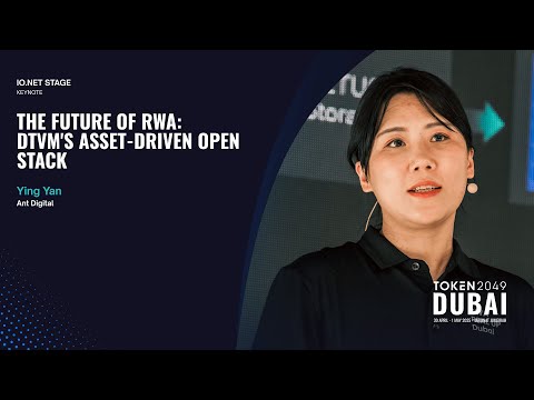 The Future of RWA: DTVM's Asset-Driven Open Stack - TOKEN2049 Dubai 2025