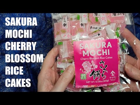 Sakura Mochi Cherry Blossom Rice Cakes Candy