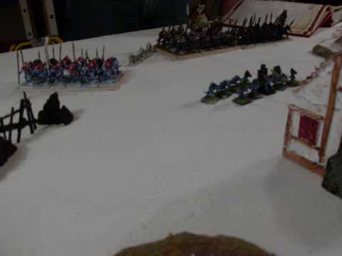 8th Edition Battle Report: 2500 pt. Lizardmen vs. Dark Elves part 1