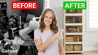Watch Me Transform A Very Messy Room With Garvee Stackable Storage Bins - #Garvee #AmazonDeal