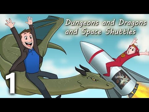 X33N - Minecraft:  Dungeons, Dragons, & Space Shuttles - EP 1