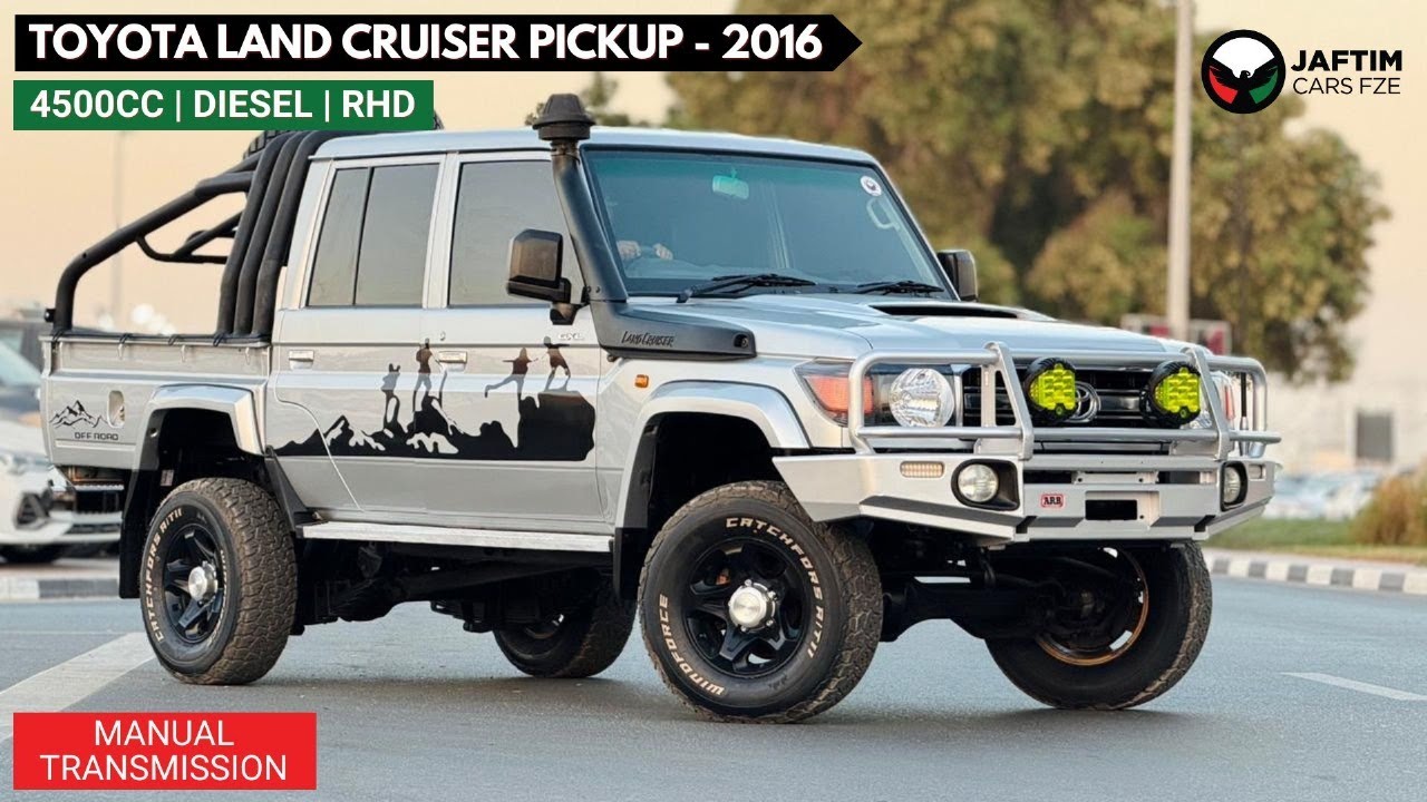 تويوتا لاند كروزر بيك آب - video