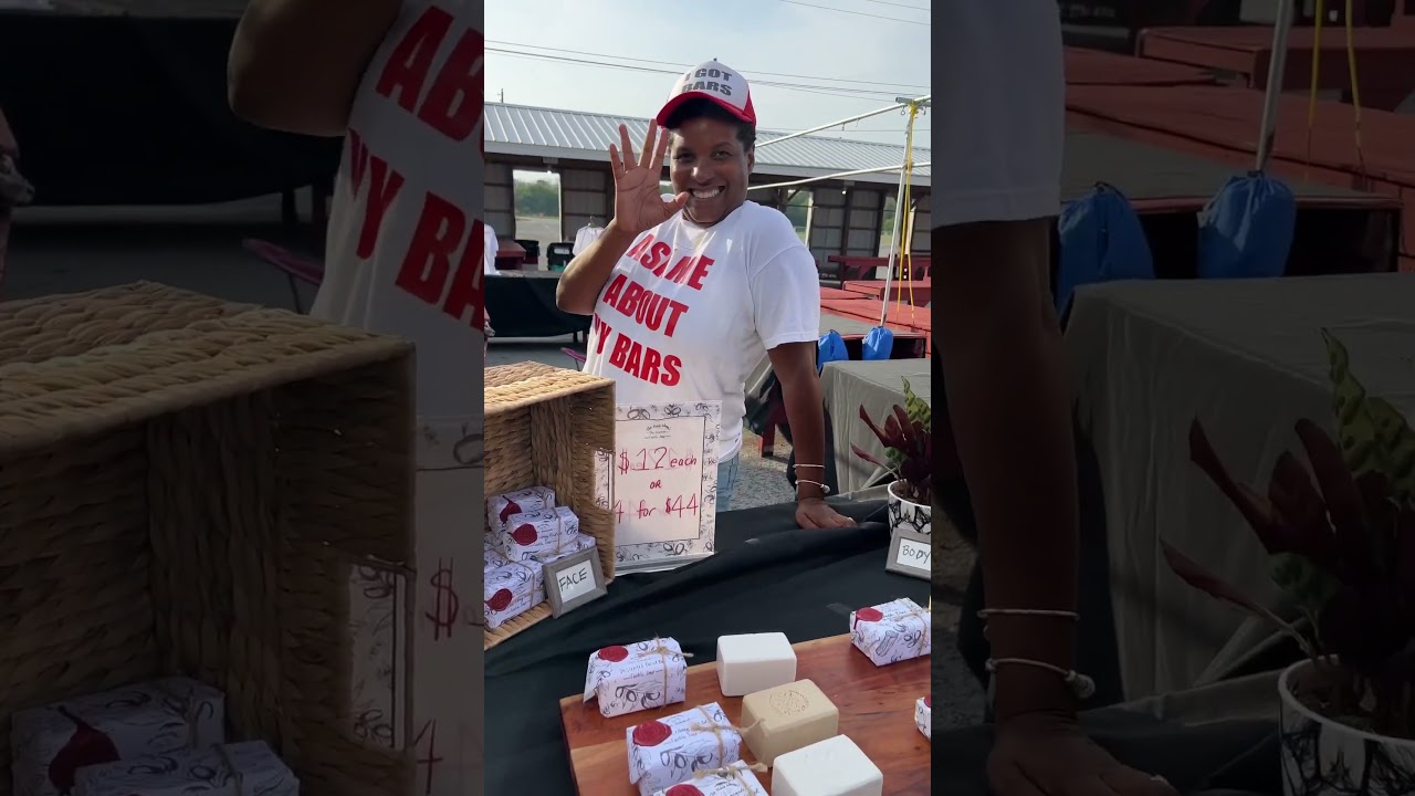And like that, it's a wrap! Vendor Booth Set Up & Take Down.  #smallbusiness #soap #shorts